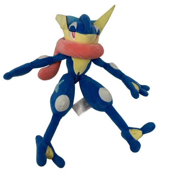 Pokemon Greninja Plush Toy 12" Officially Licensed By Jazwares 2021 Stuffed - Picture 1 of 7